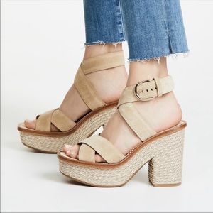 Joie Platform Sandals New